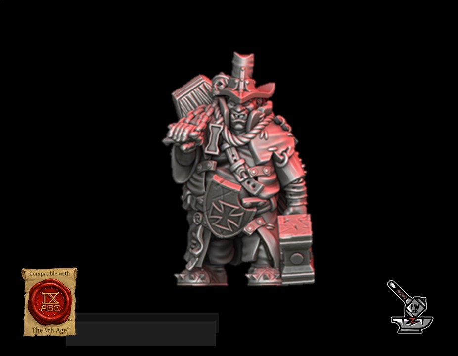 Ogre chasseur de sorcière de l'Inquisition