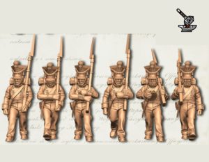 6 fusiliers Polonais (Grand Duché de Varsovie)
