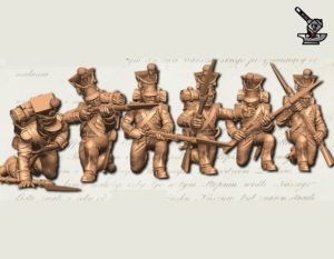 6 voltigeurs Polonais tirailleurs (Grand Duché de Varsovie)