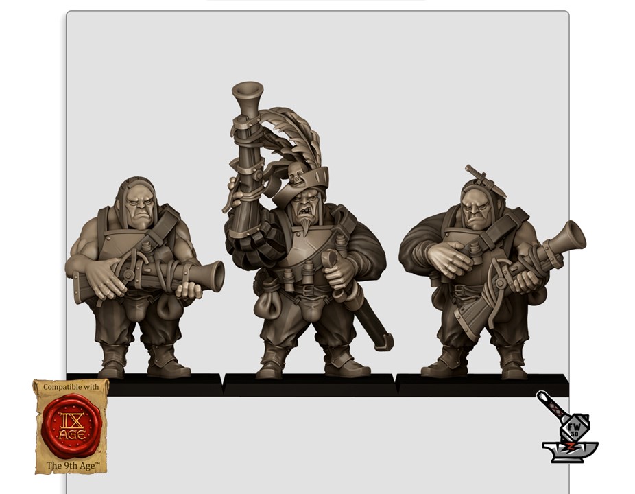 3 Sunland ogres arquebusiers - Image 2