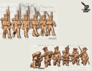 Pack de voltigeurs Polonais (Grand Duché de Varsovie)