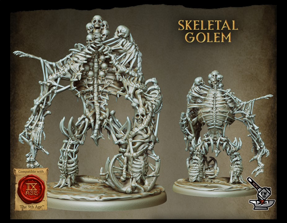 Golem Squelette