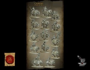 14 cavaliers Momie (tous les modèles)