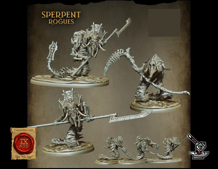 3 serpents assassins Momie