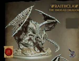 Wraithclaw le dragon mort vivant