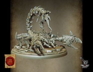 Scorpion Momie gardien des tombes
