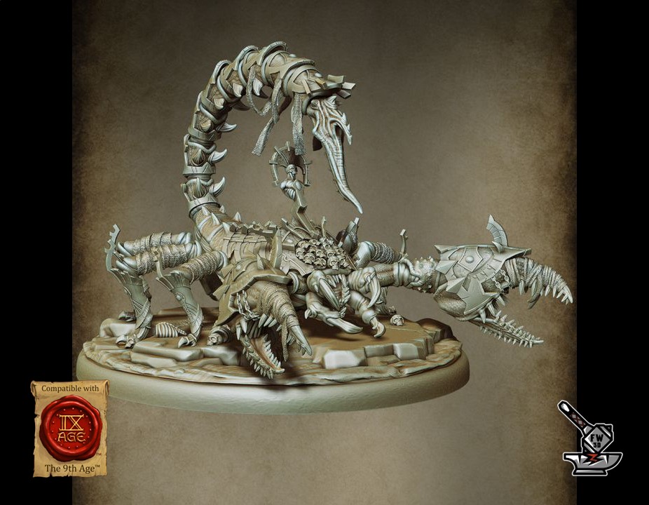 Scorpion Momie gardien des tombes