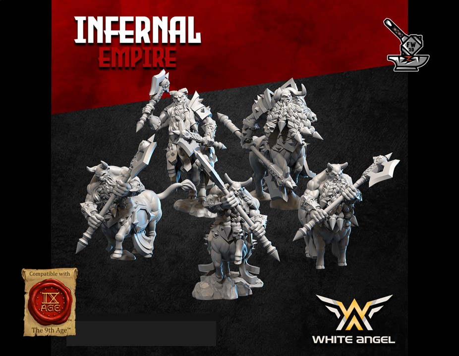 5 Centaures infernaux des Nains infernaux