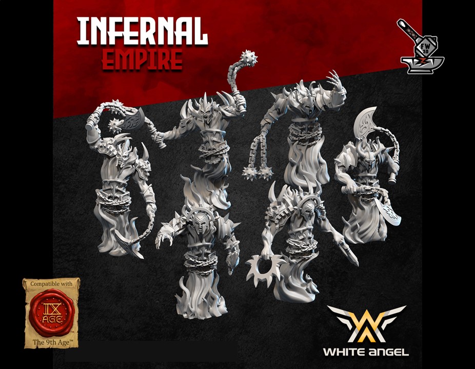 6 feux infernaux des Nains infernaux