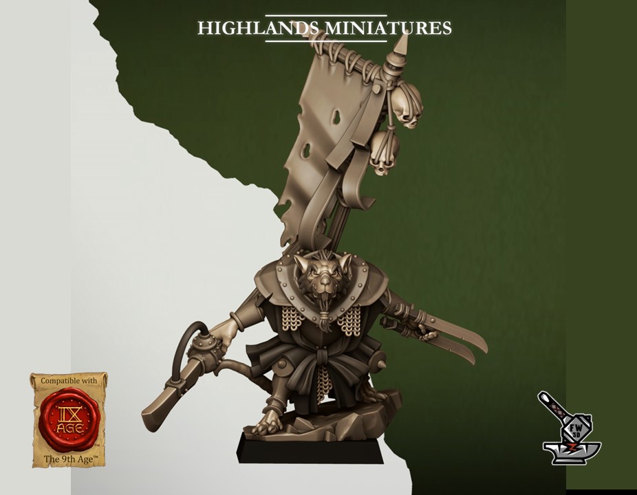 Sewer vermin Warlord (with all weapons) - Image 5