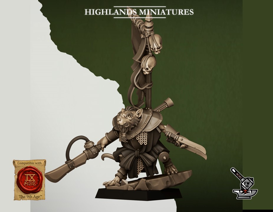 Sewer vermin Warlord (with all weapons) - Image 2