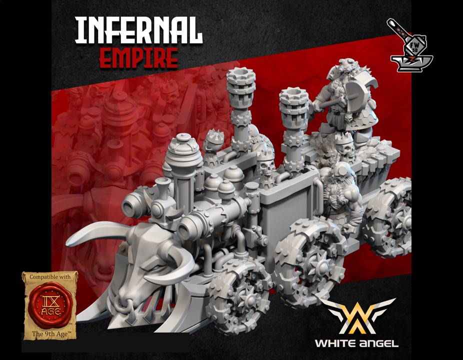 Machine à vapeur infernal des Nains infernaux