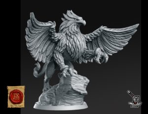 Skreek avec socle décor