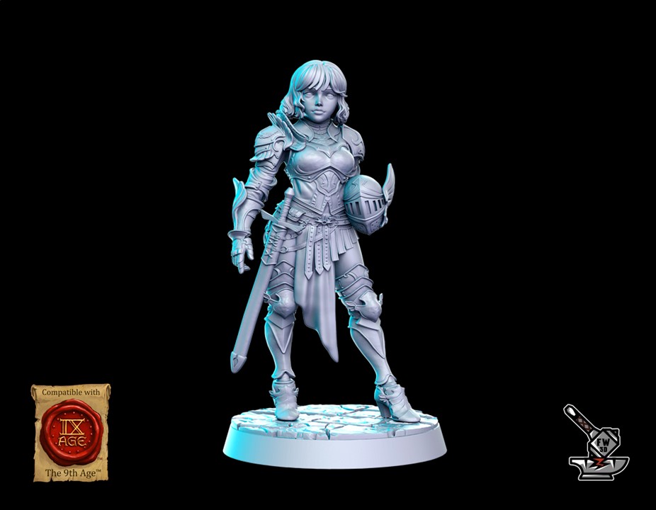 Svanielle, Capitaine de la garde