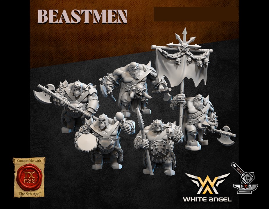 5 Ogres des Homme-bêtes