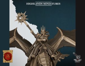 Mage Aegean Elfe sur dragon