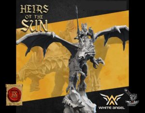 Seigneur Elfe Heirs of the Sun sur dragon