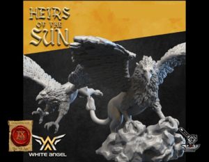 2 Griffons Elfe Heirs of the Sun