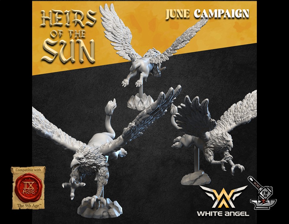 2 Griffons Elfe Heirs of the Sun – Image 2
