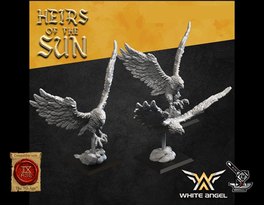 3 Grands aigles Heirs of the Sun