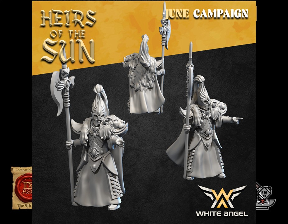 10 Gardes Lion Elfes of the Sun – Image 3