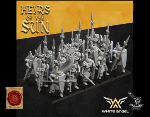 10 Gardes Lions Elfes du Lion Heirs of the Sun