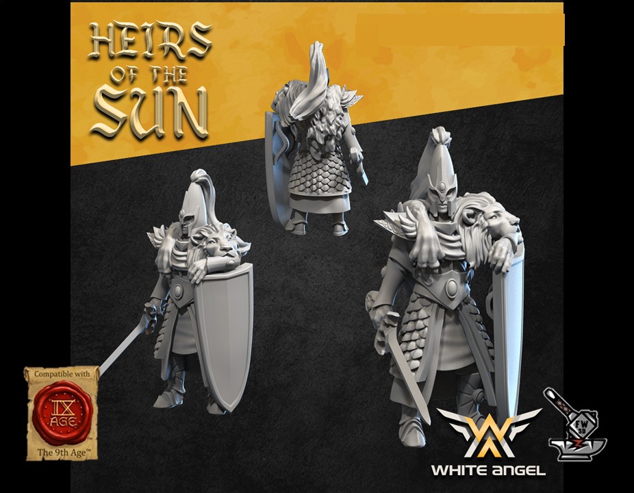 10 Gardes Lions Elfes du Lion Heirs of the Sun - Image 2