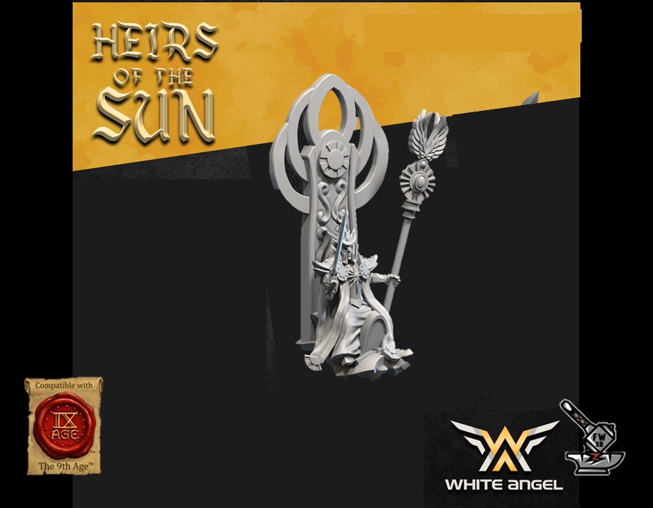 Archimage Elfe du Lion Heirs of the Sun sur dragon du Lion – Image 2