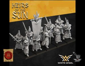 10 Haut guerriers Elfes du Lion Heirs of the Sun