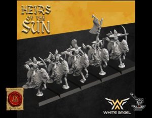 5 Scouts Elfes du lion montés Heirs of the Sun (Elites elfes montés)