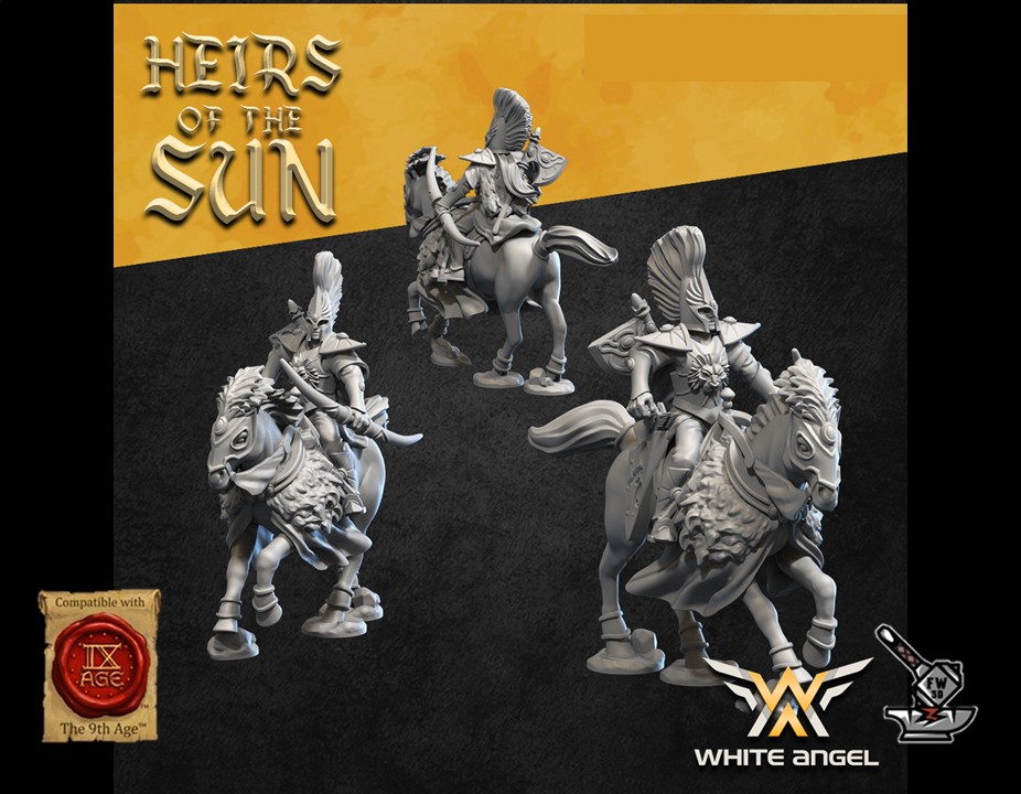 5 Scouts Elfes du lion montés Heirs of the Sun (Elites elfes montés) – Image 2