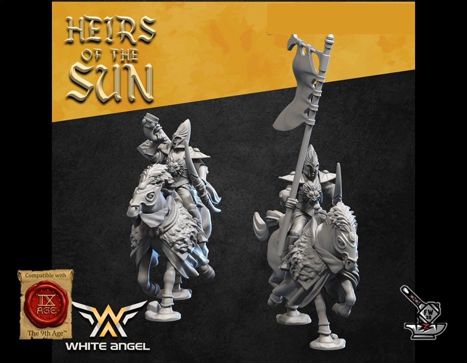 5 Scouts Elfes du lion montés Heirs of the Sun (Elites elfes montés) – Image 3