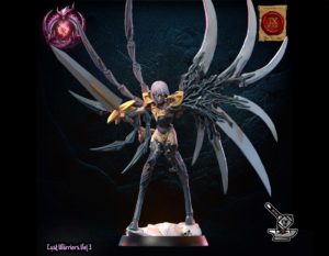 Clair, le Claymore, sans casque