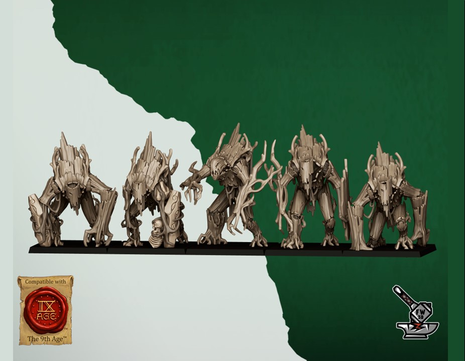 5 Golems Elfes sauvages - Image 2