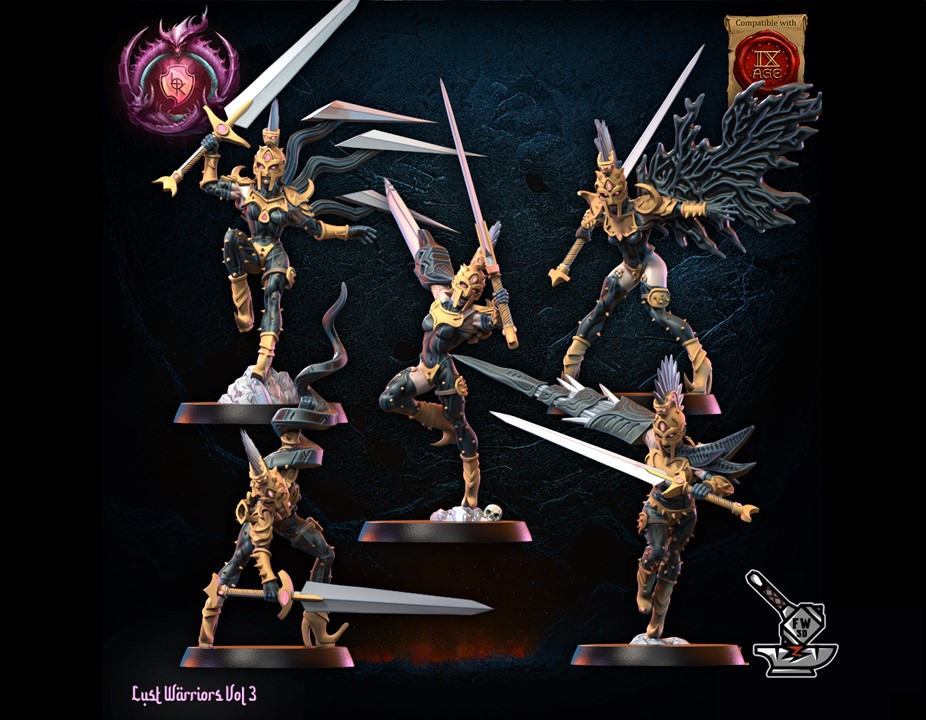 5 élus de la luxure pack 1