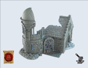 Loge du Croissant de Lune de Stoneheim en ruine