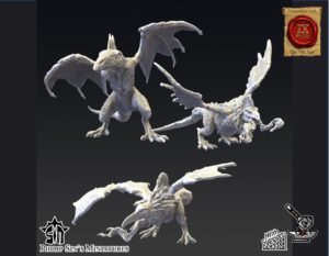 3 raptors mutants du Chaos