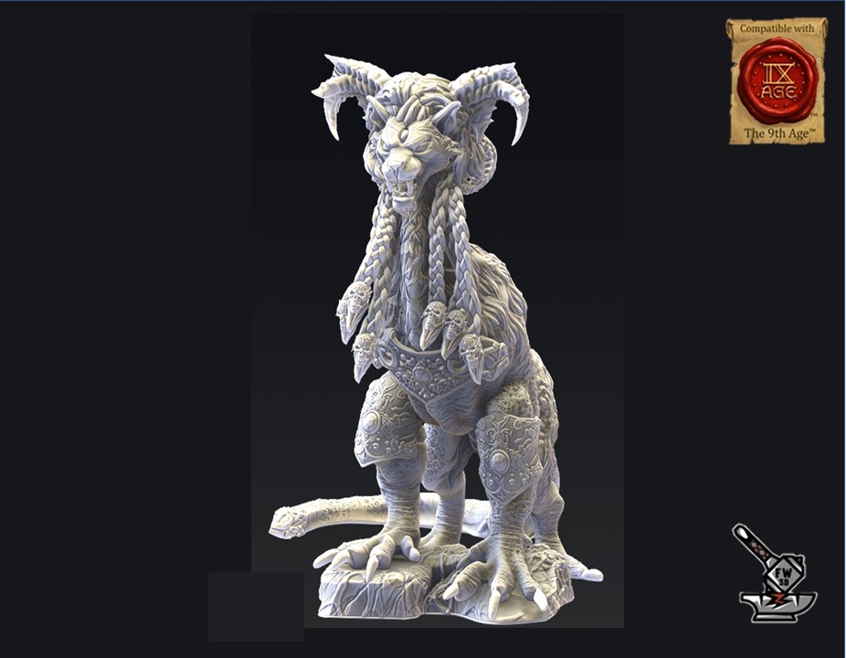 Sphinx du Chaos briseur d'esprit