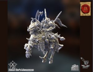 Eternus avec l'épée du premier prince du Chaos