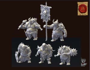 5 Ogres du Chaos