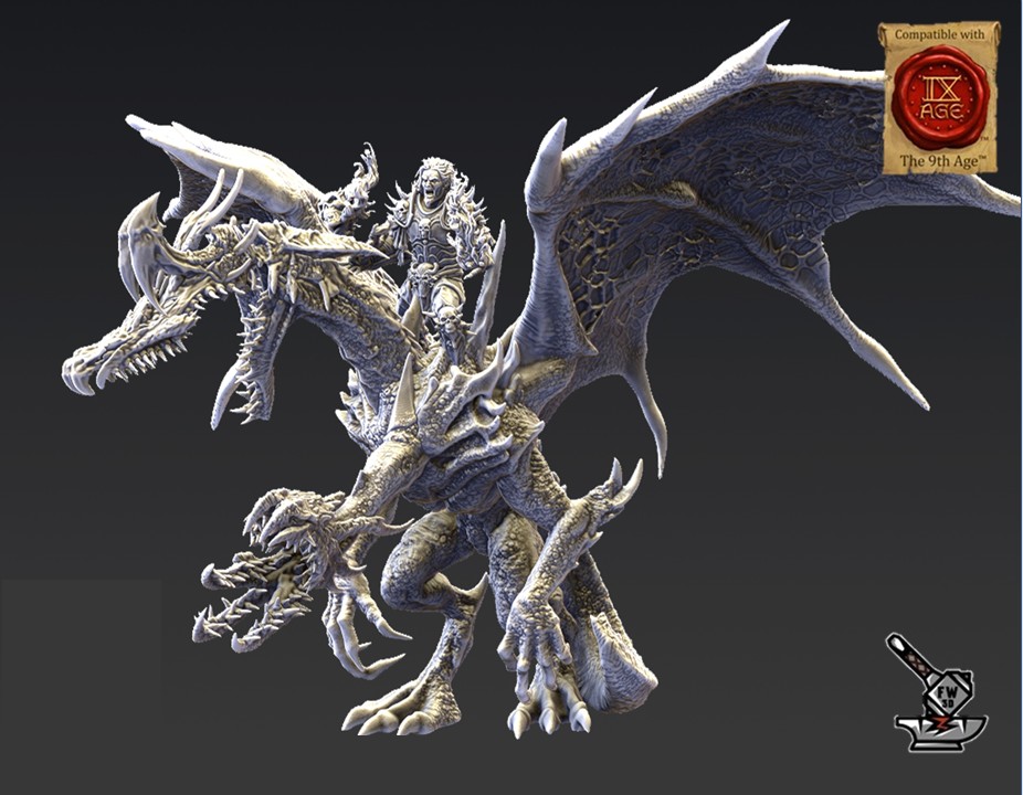 Two -headed chaos dragon (character)