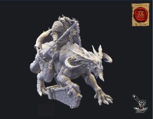 Abraxia avec lance des élus