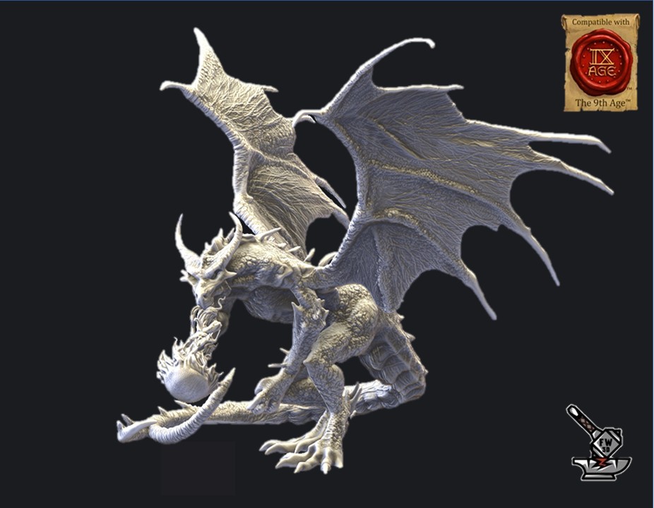 Dragon du Warp du chaos