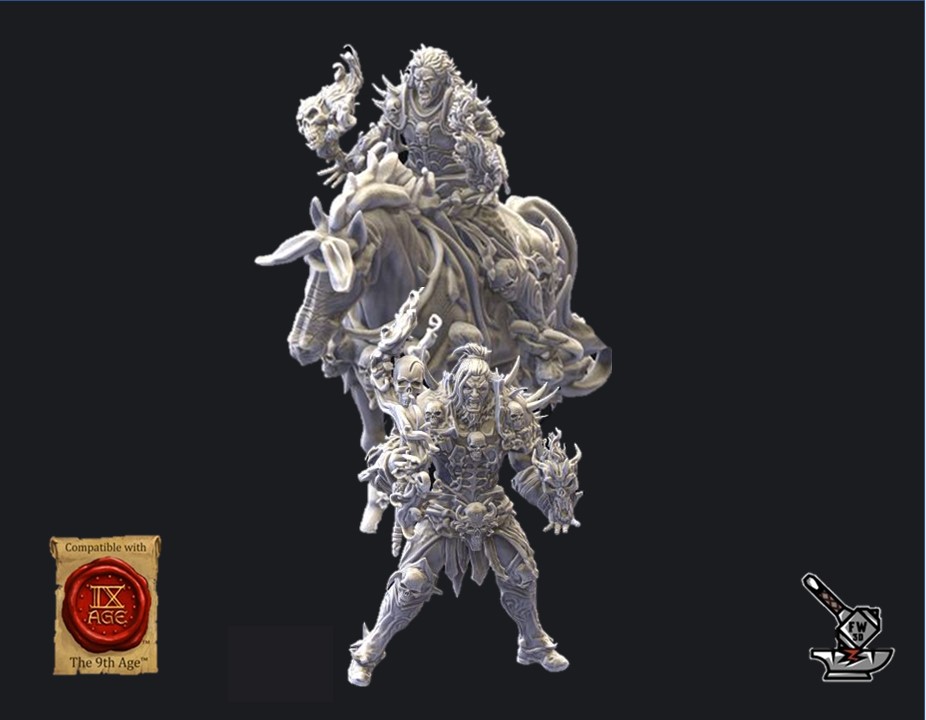 Seigneurs sorciers du chaos pack 2