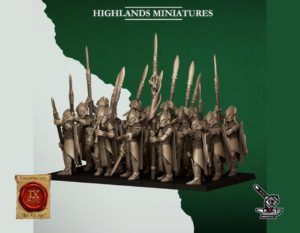 10 Lanciers Elfes sauvages
