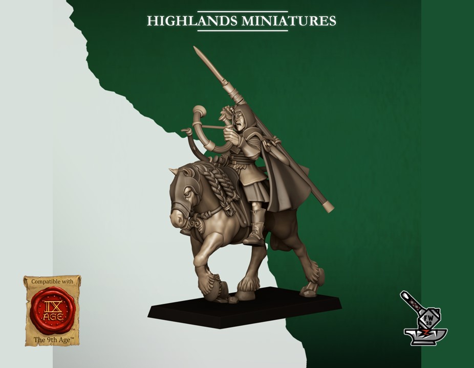 10 Mounted Wild Elf Archers - Image 5