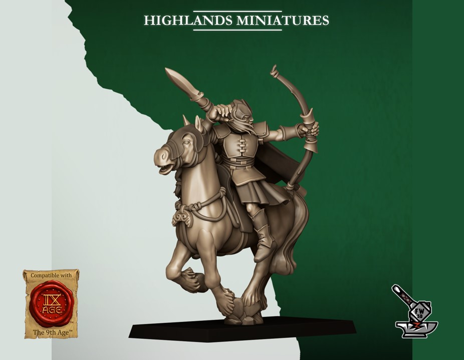 10 Mounted Wild Elf Archers - Image 10