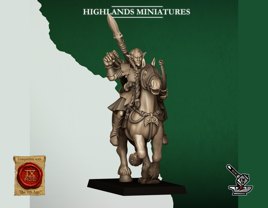 10 Mounted Wild Elf Archers - Image 11