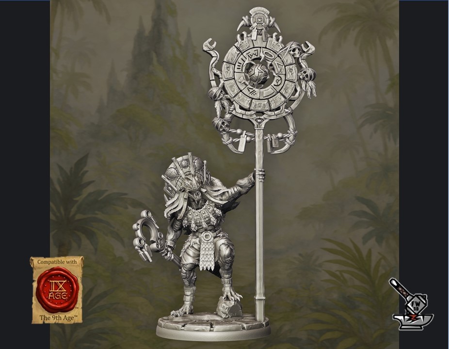 Porteur de la bannière des étoiles du Chaos
