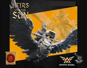 Prince Elfe Heirs of the Sun sur grand aigle